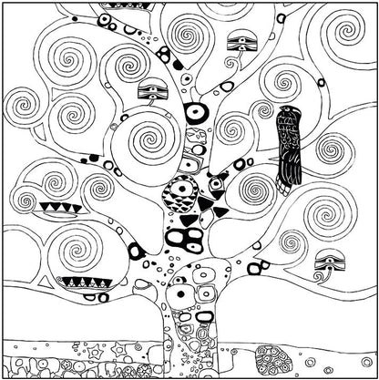 Fridolin Coloring Art, Klimt, Ausmal-Set