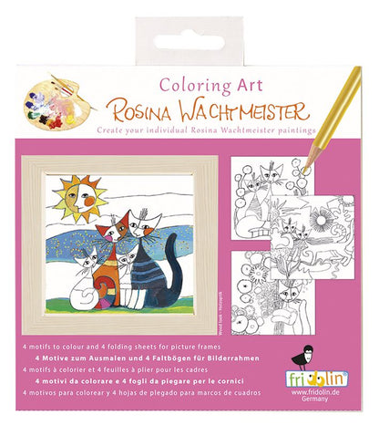 Fridolin Coloring Art, Rosina Wachtmeister, Ausmal-Set