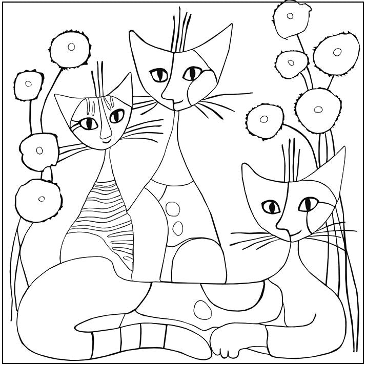 Fridolin Coloring Art, Rosina Wachtmeister, Ausmal-Set