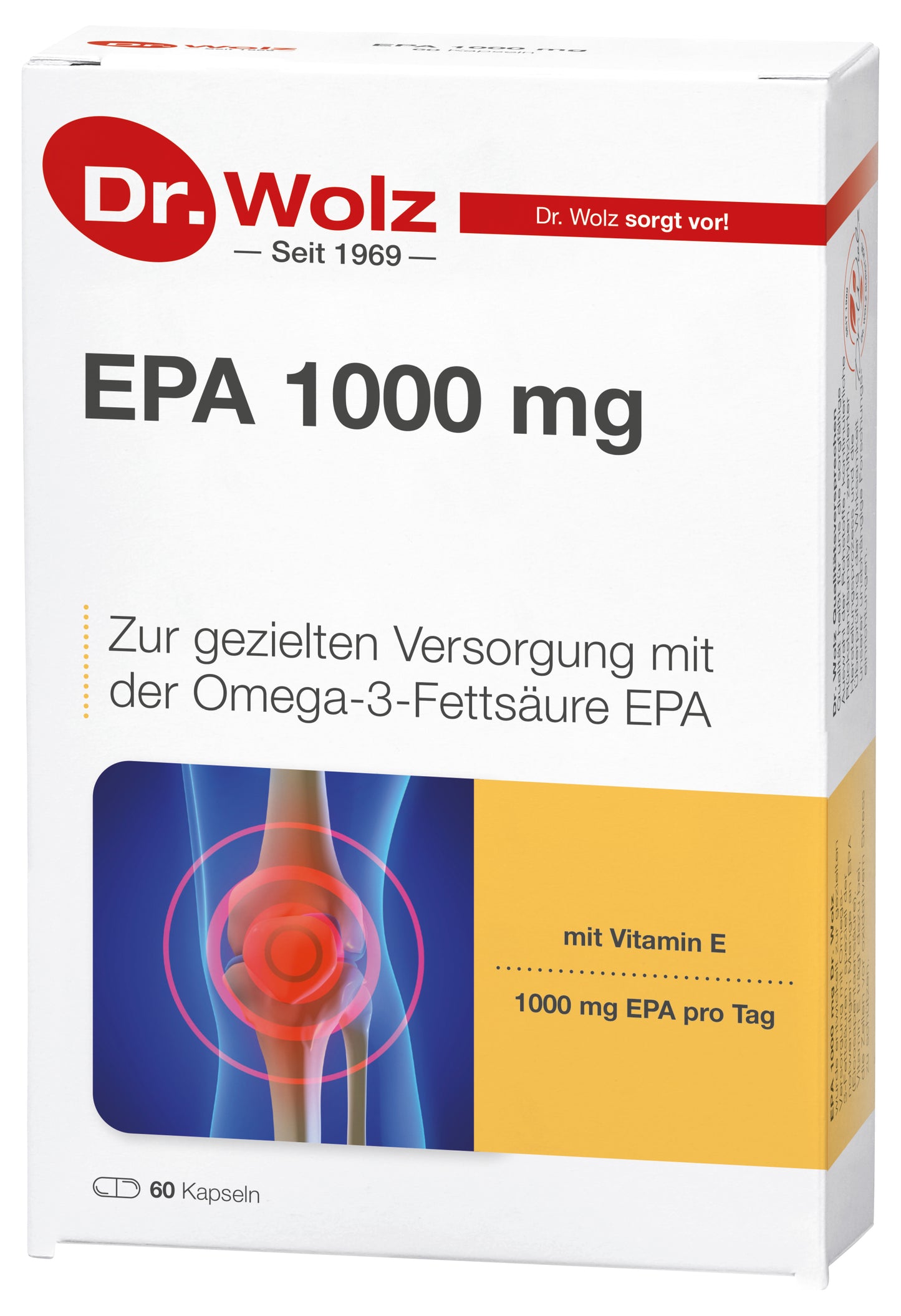 Dr. Wolz EPA 魚油 1000 毫克膠囊 60 粒膠囊