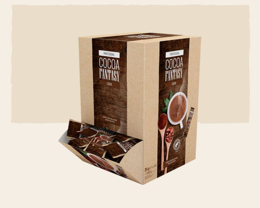 Cocoa Fantasy Dark 30% Kakaopulver, 100 Sticks x 24g