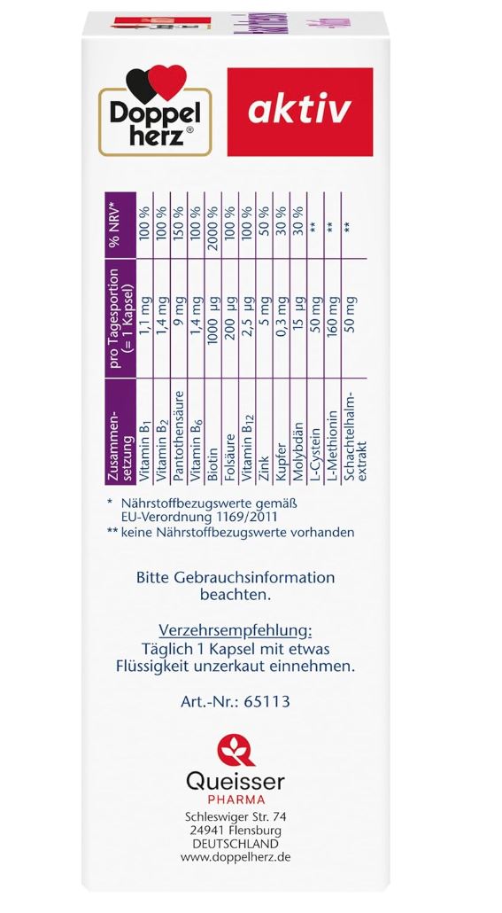 Doppelherz aktiv Haar Intensiv